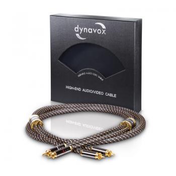 Dynavox - Black Line Cinchkabel Stereo 2x 1,5 m